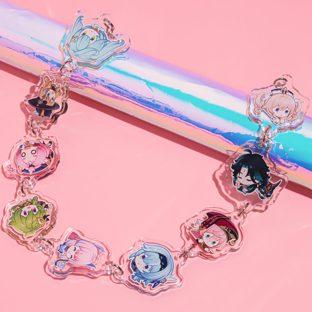 Custom Acrylic Pants Chain - ZoArtix