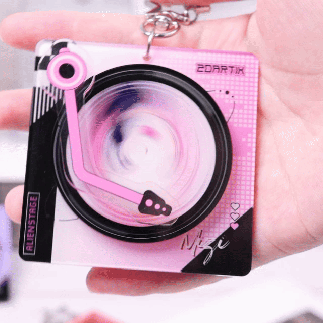 Custom Acrylic Spinning CD Charms – ZoArtix