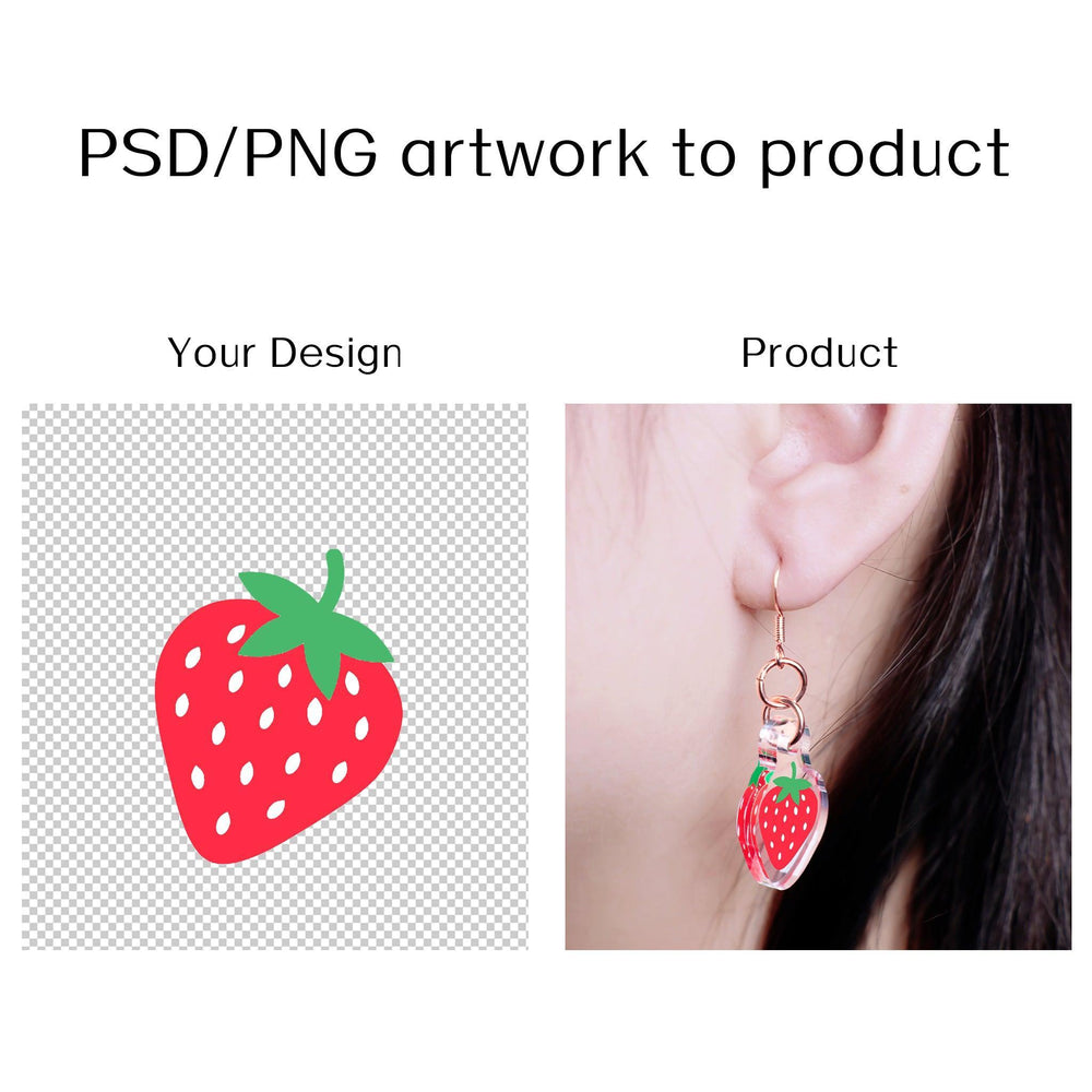 Custom Acrylic Earrings - ZoArtix