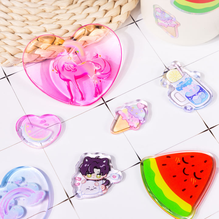 Custom Acrylic Epoxy Chips - ZoArtix