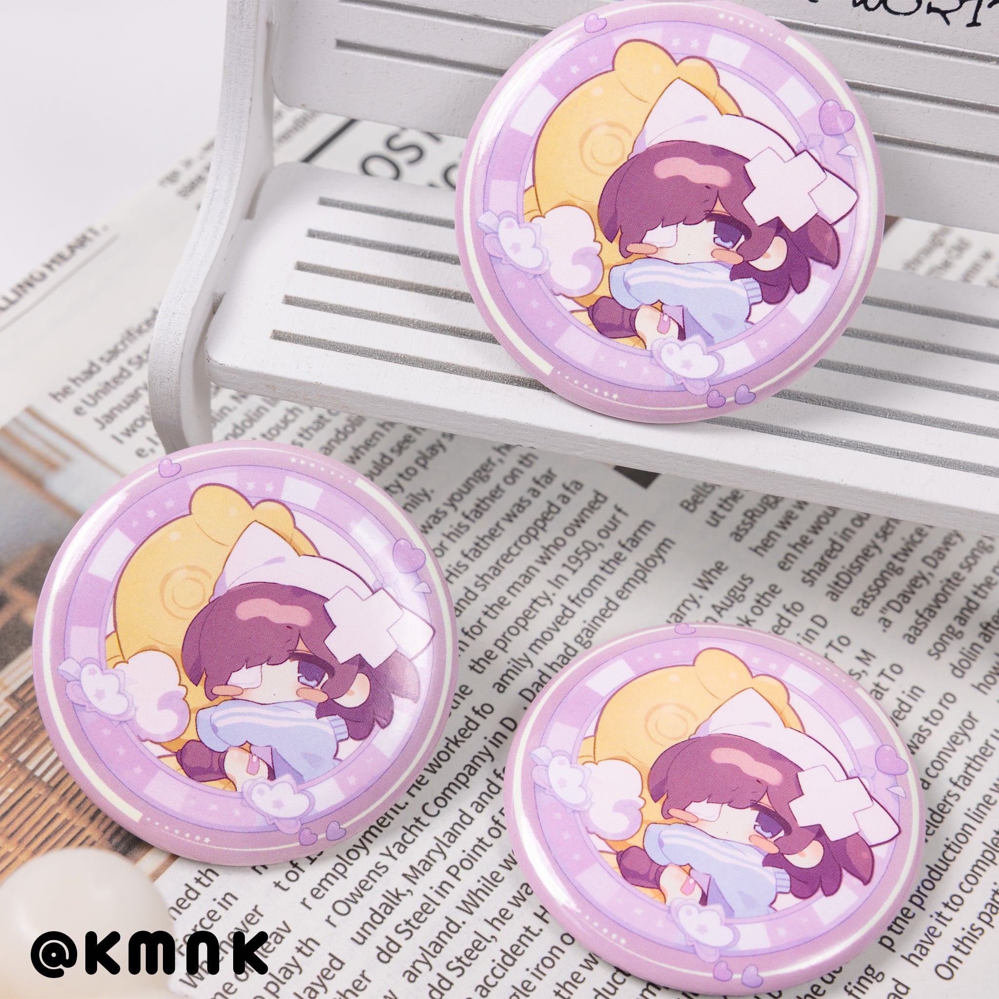 Custom Button Pins (Round Badges) | ZoArtix