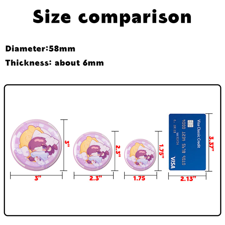 Custom Button Pins (Round Badges) - ZoArtix