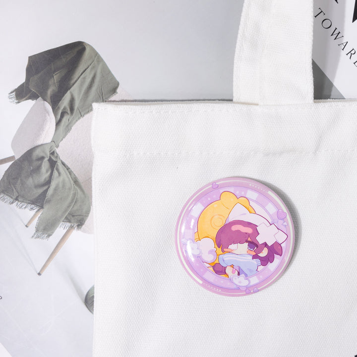 Custom Button Pins (Round Badges) - ZoArtix