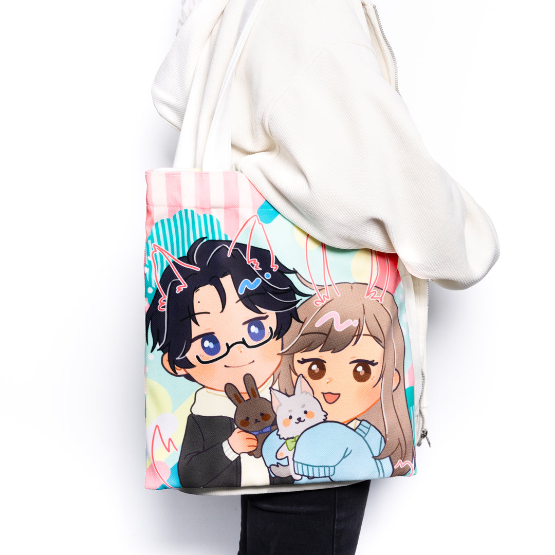 Custom Canvas Tote Bags - ZoArtix