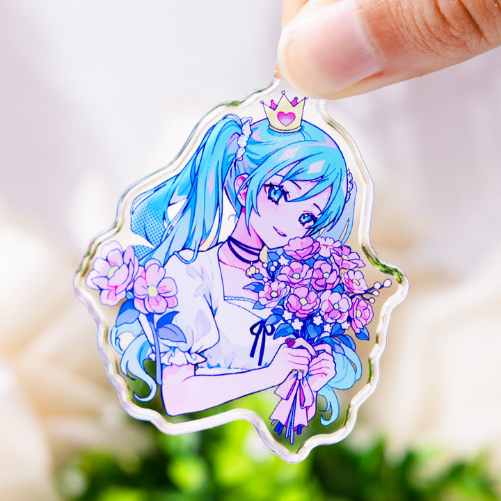 Custom Crystal Acrylic Keychains - ZoArtix