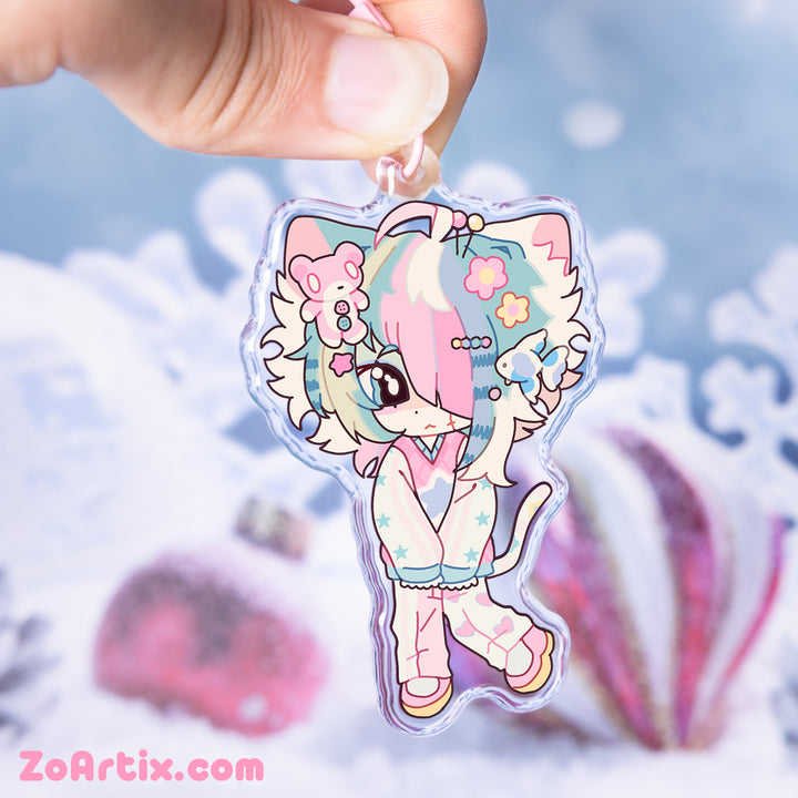 Custom Crystal Acrylic Keychains - ZoArtix
