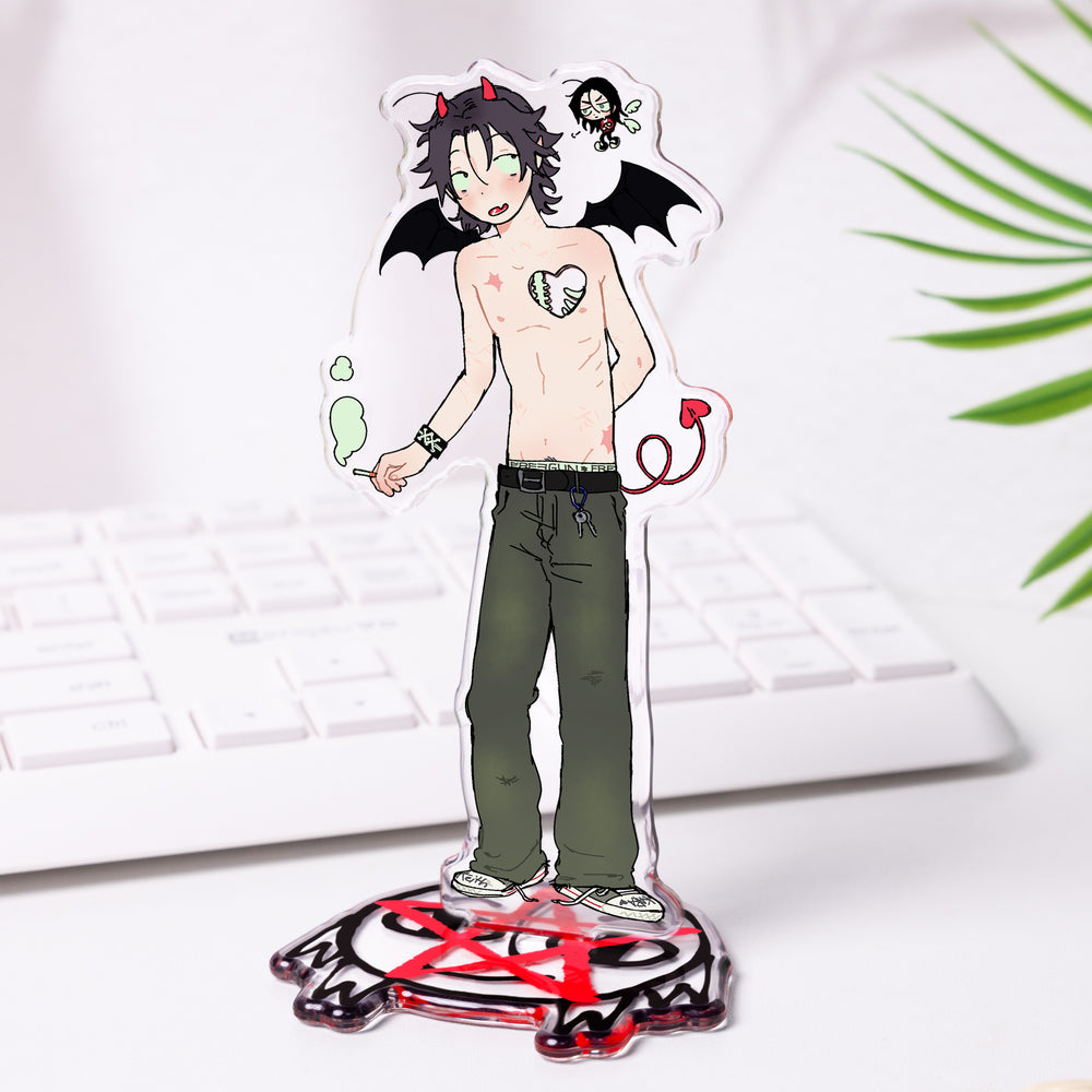 Custom Crystal Acrylic Standee - ZoArtix