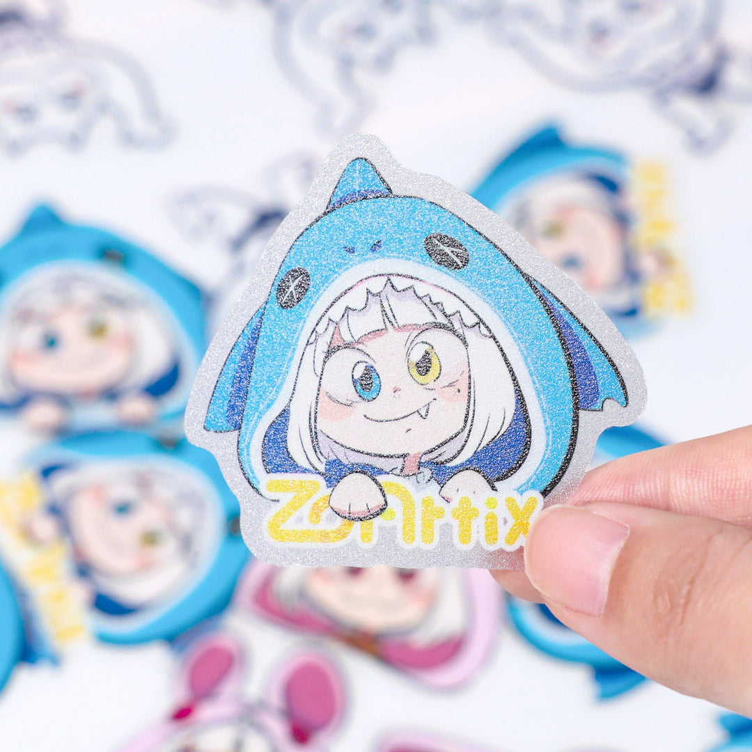 Custom Frosted Stickers - ZoArtix