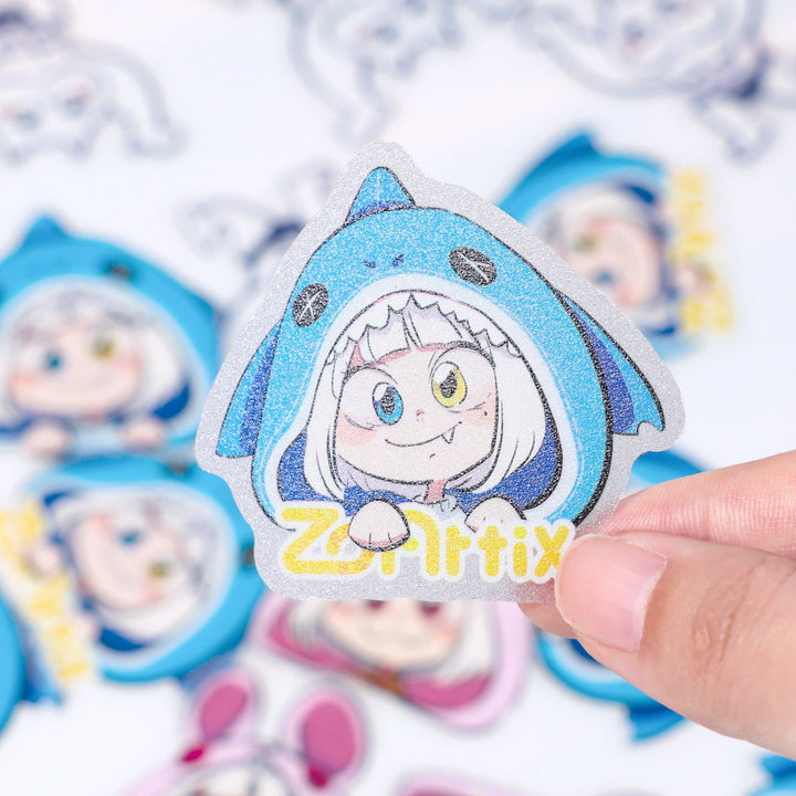 Custom Frosted Stickers - ZoArtix