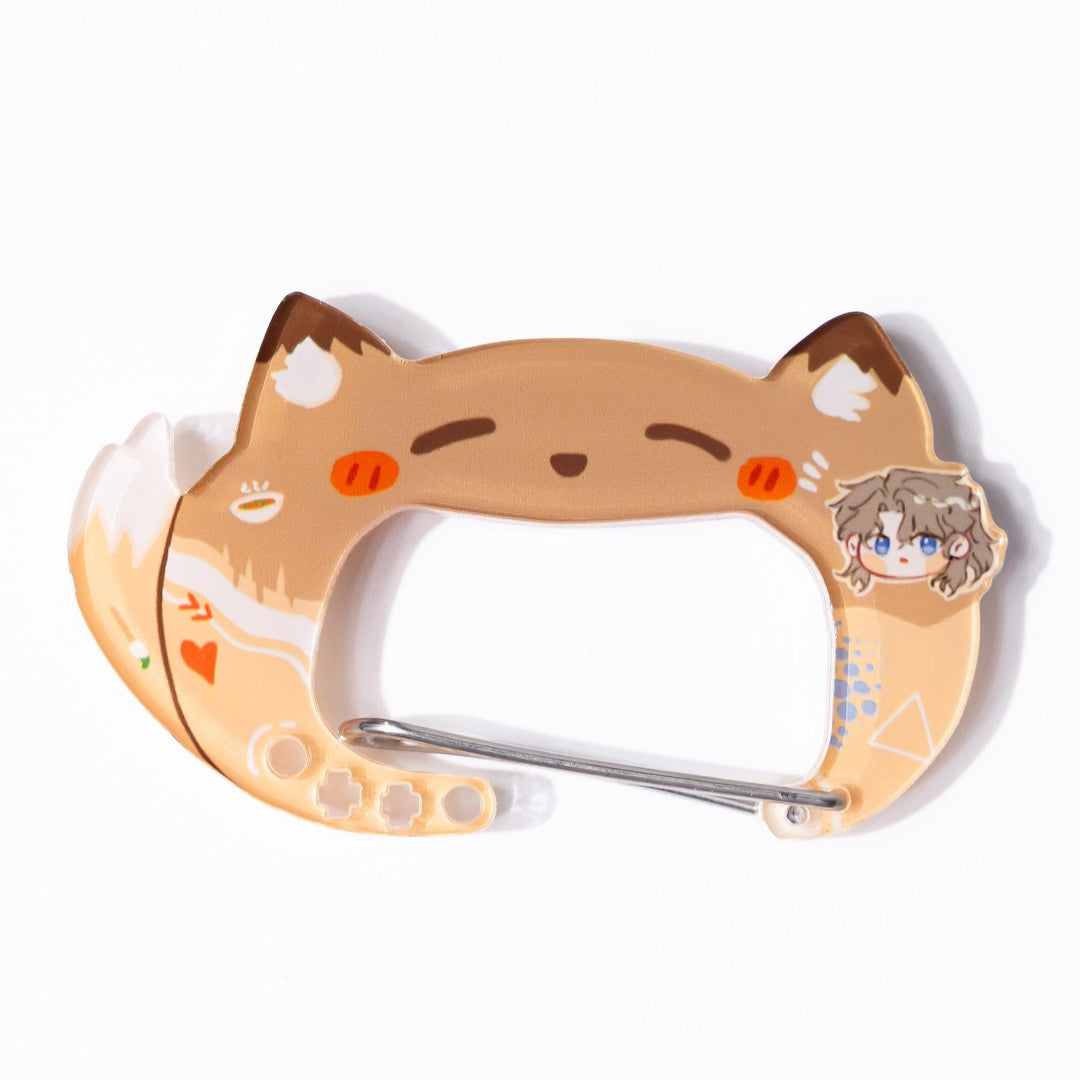 Custom Full Bleed Acrylic Carabiner - ZoArtix