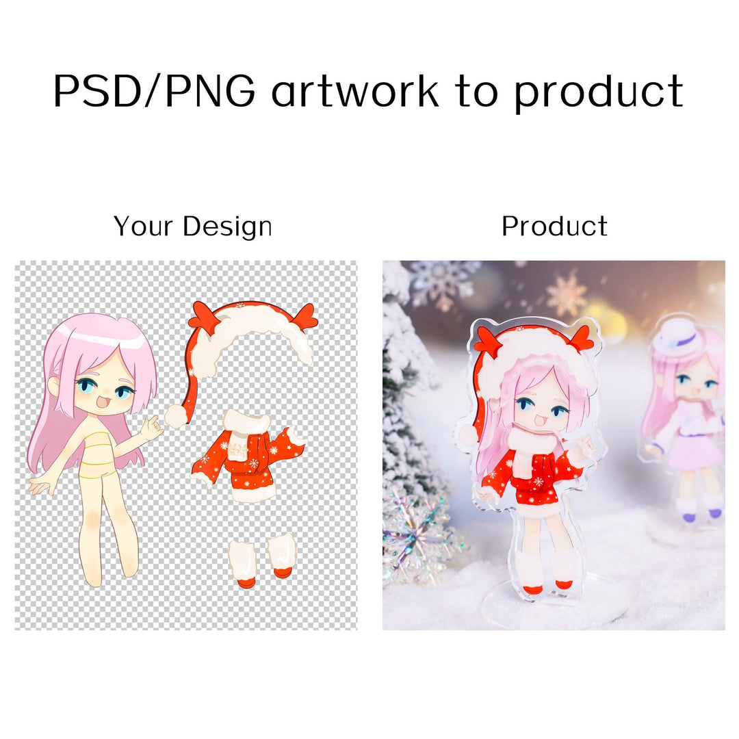 Custom Magnetic Dress-up Games Standees - ZoArtix