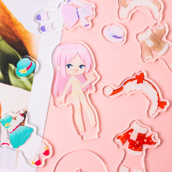 Custom Magnetic Dress-up Games Standees - ZoArtix