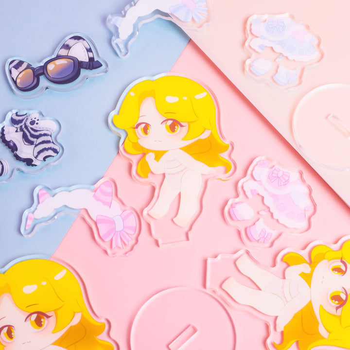 Custom Magnetic Dress-up Games Standees - ZoArtix