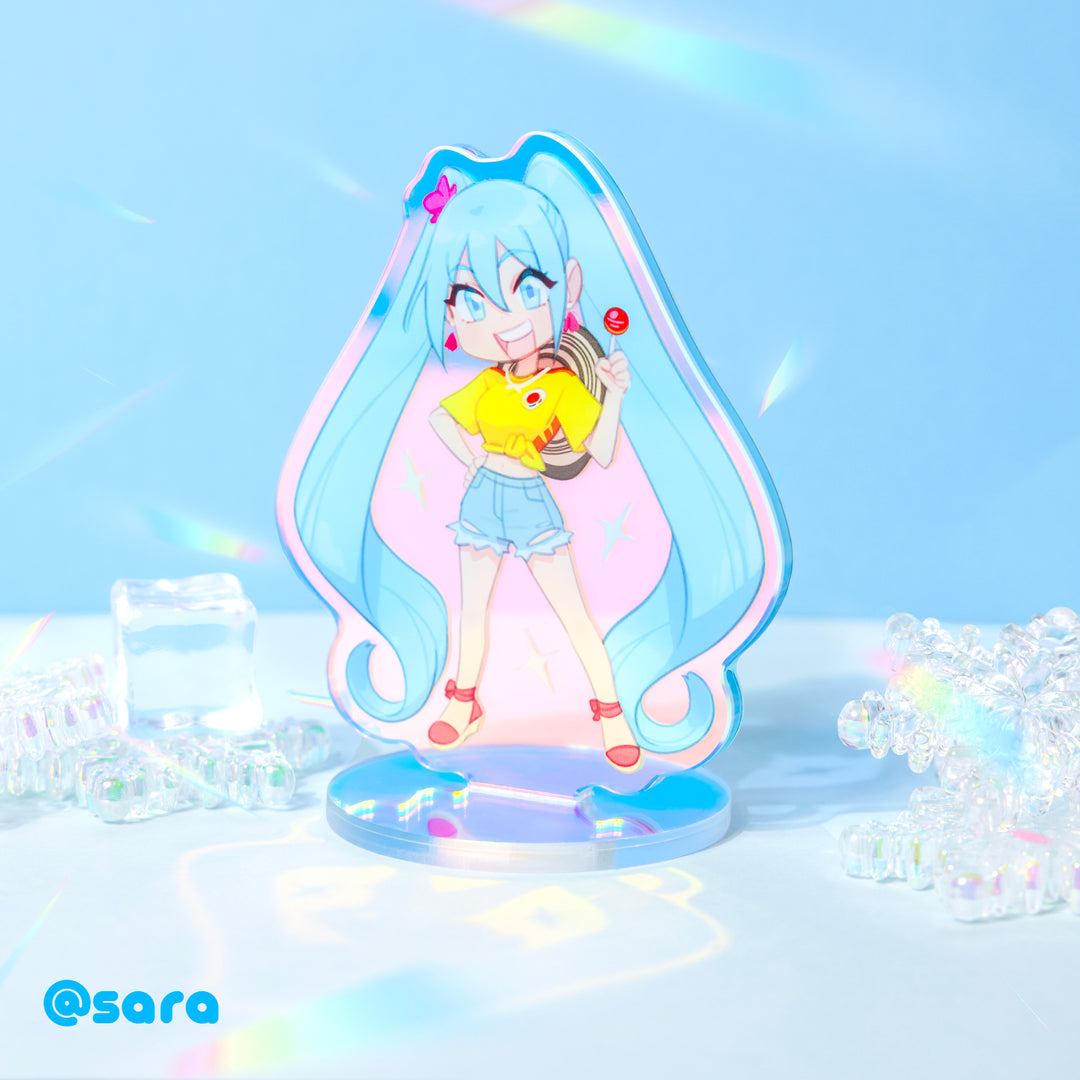 Custom Rainbow Acrylic Standees - ZoArtix