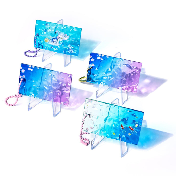 Custom Ripple Acrylic Keychains - ZoArtix