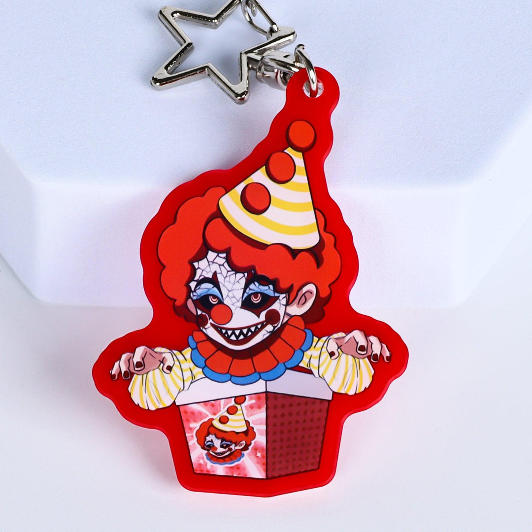 Custom Solid Colored Single Side Printing Acrylic Keychains - ZoArtix