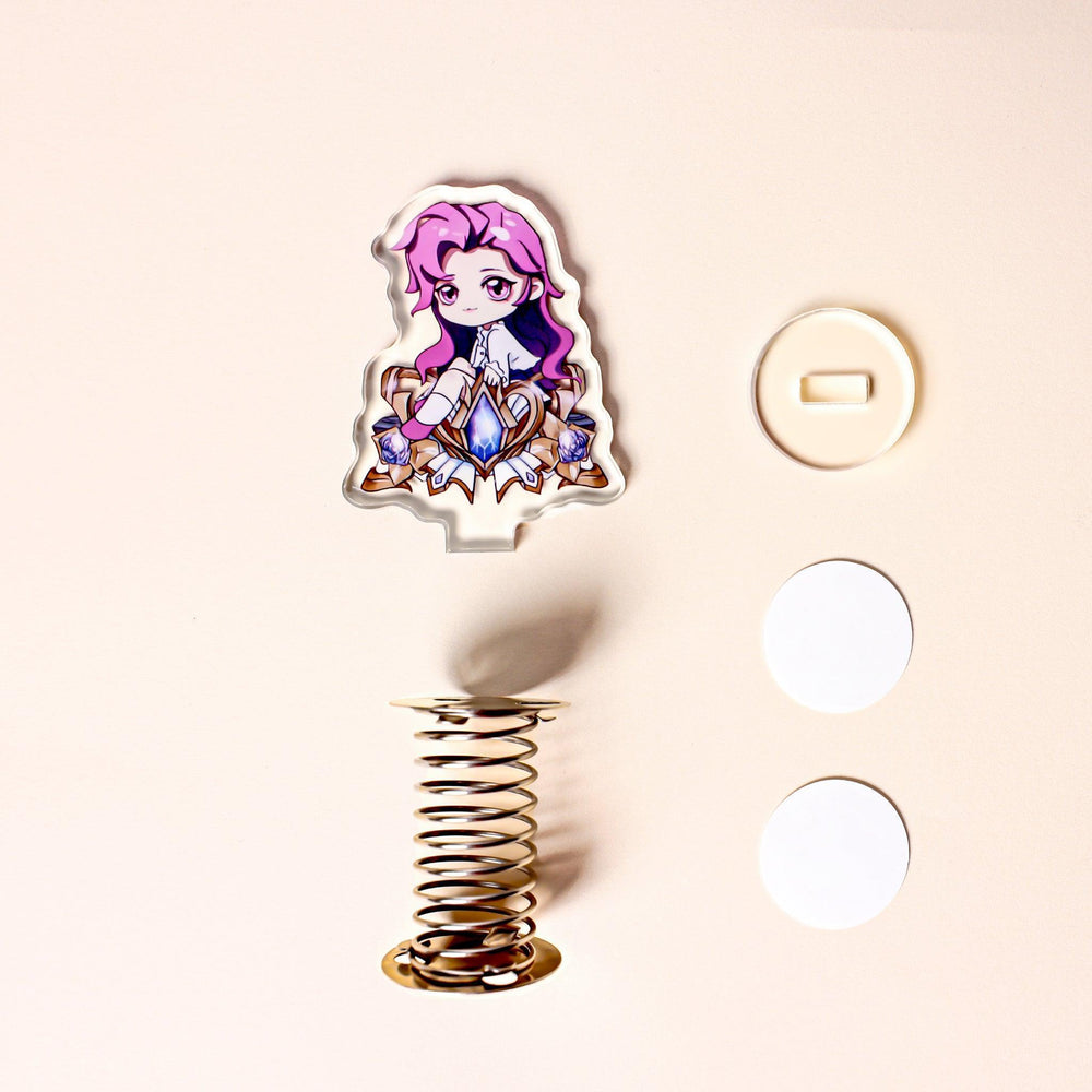 Custom Spring Shaker Acrylic Standees - ZoArtix