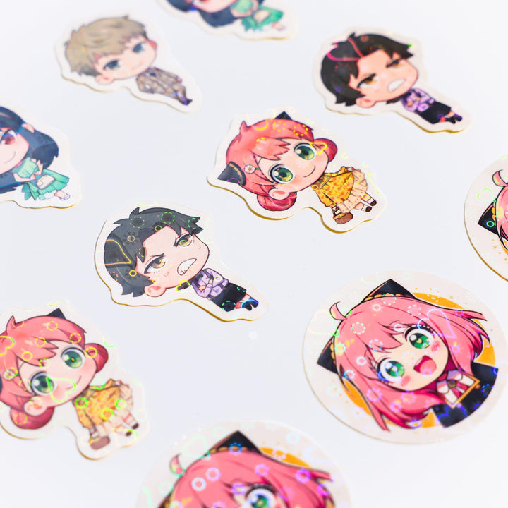 Custom Vinyl Holographic Stickers - ZoArtix