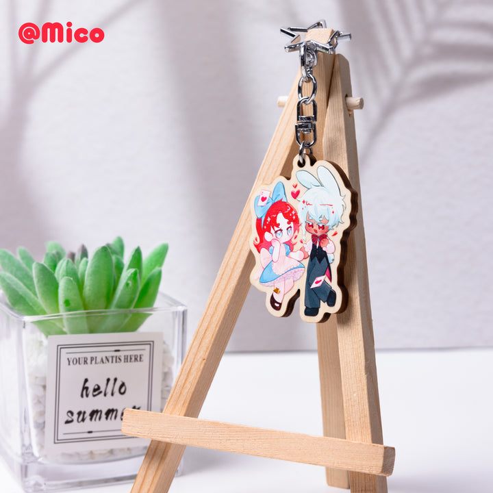 Custom Wood Keychains - ZoArtix