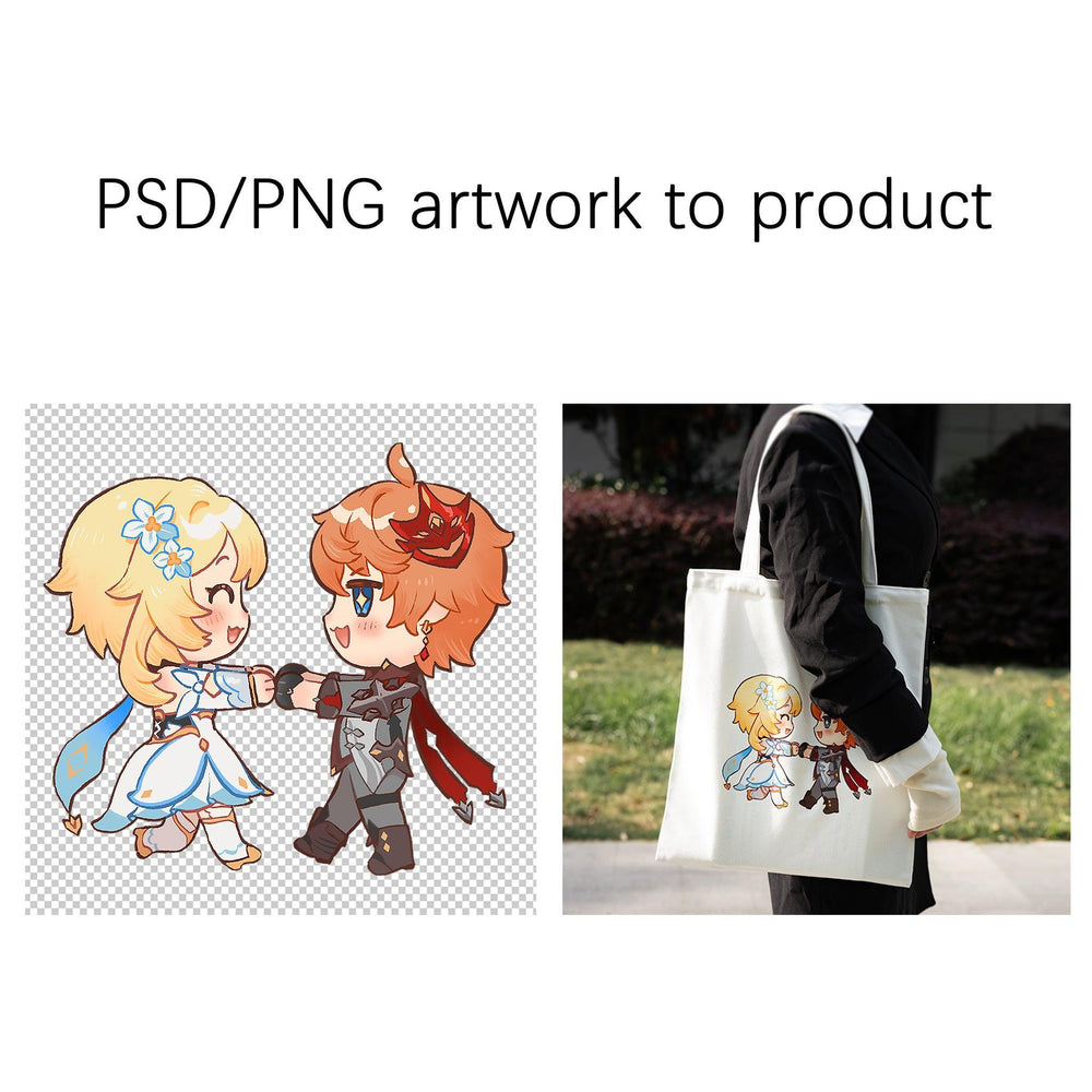 Custom Canvas Tote Bags - ZoArtix