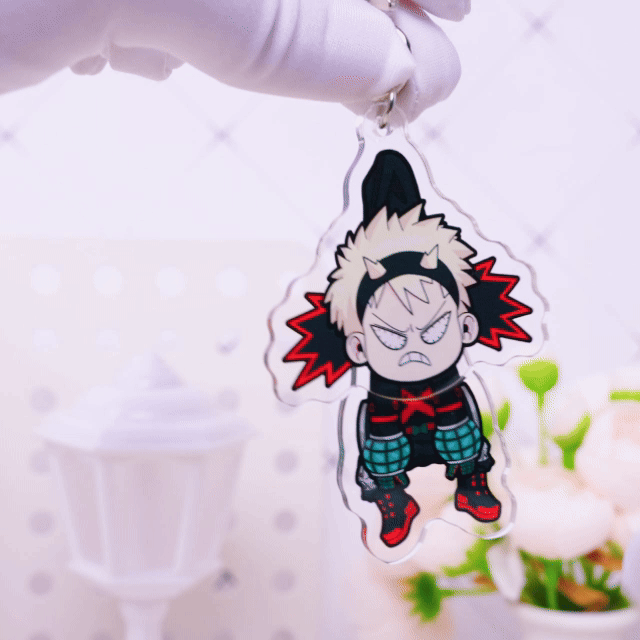 Mha keychains
