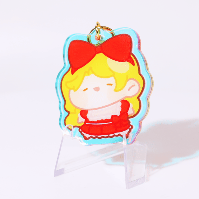 Custom Rainbow Acrylic Keychains