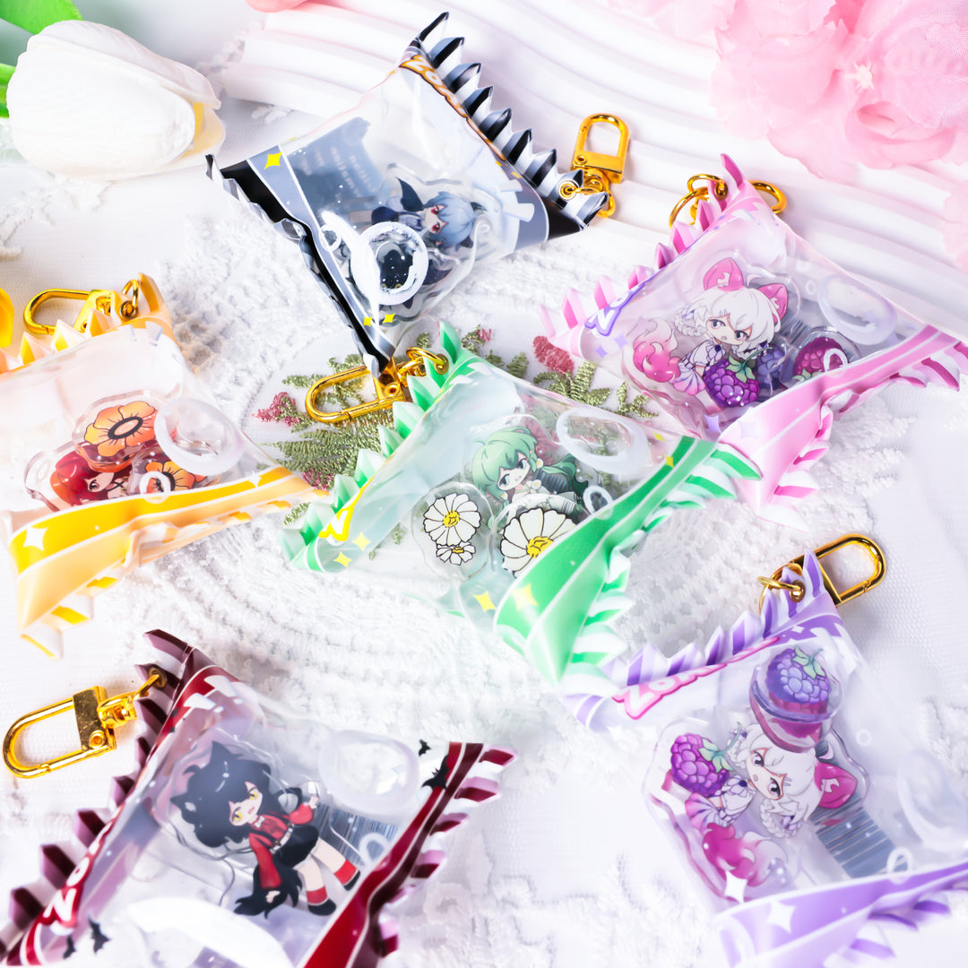 Llaveros/dijes de dulces personalizados 