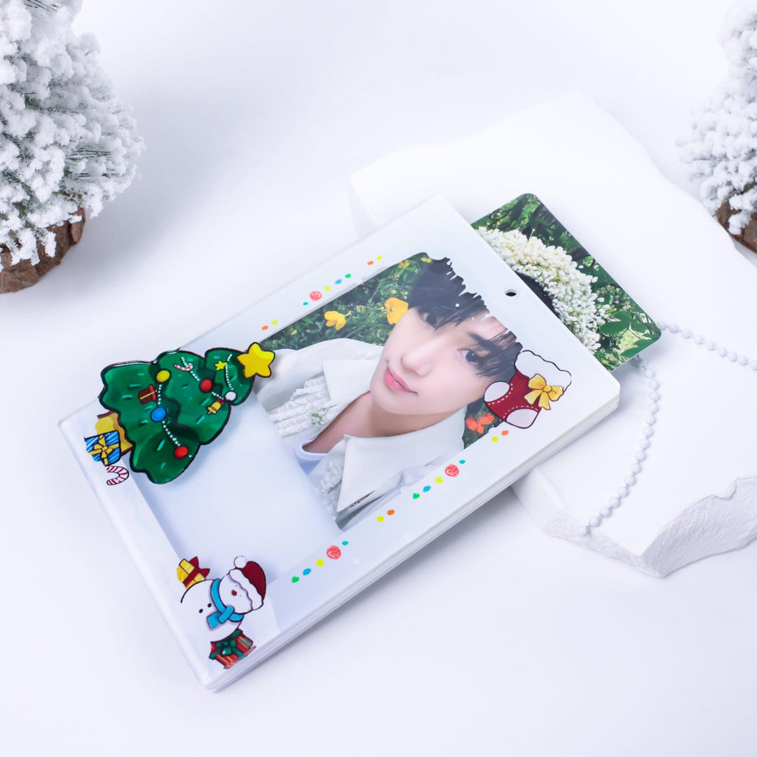 Custom Kpop Photocard Holder Keychains