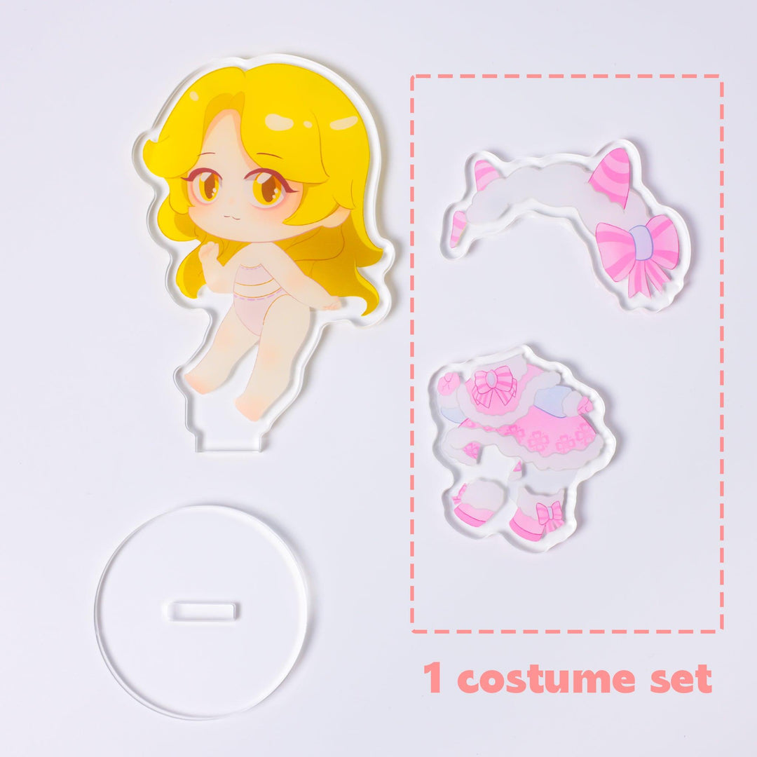 Custom Magnetic Dress-up Games Standees