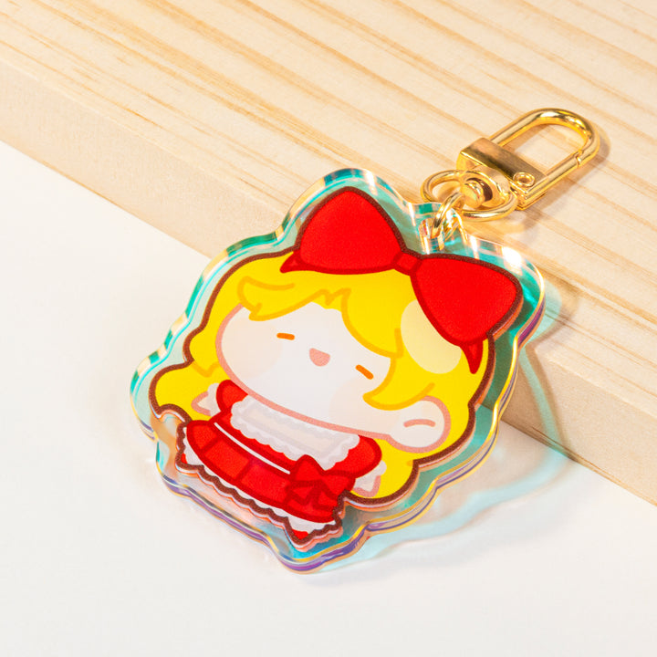 Custom Rainbow Acrylic Keychains