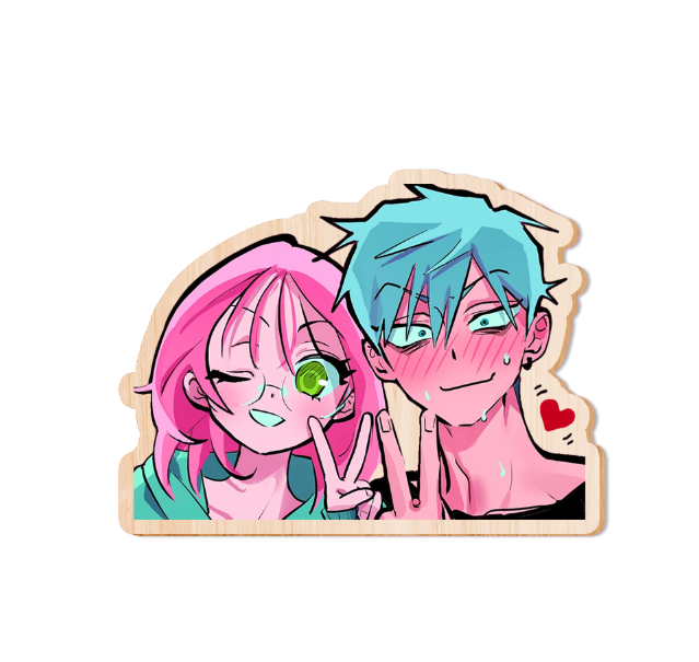 Custom Wooden Pins Badges - ZoArtix