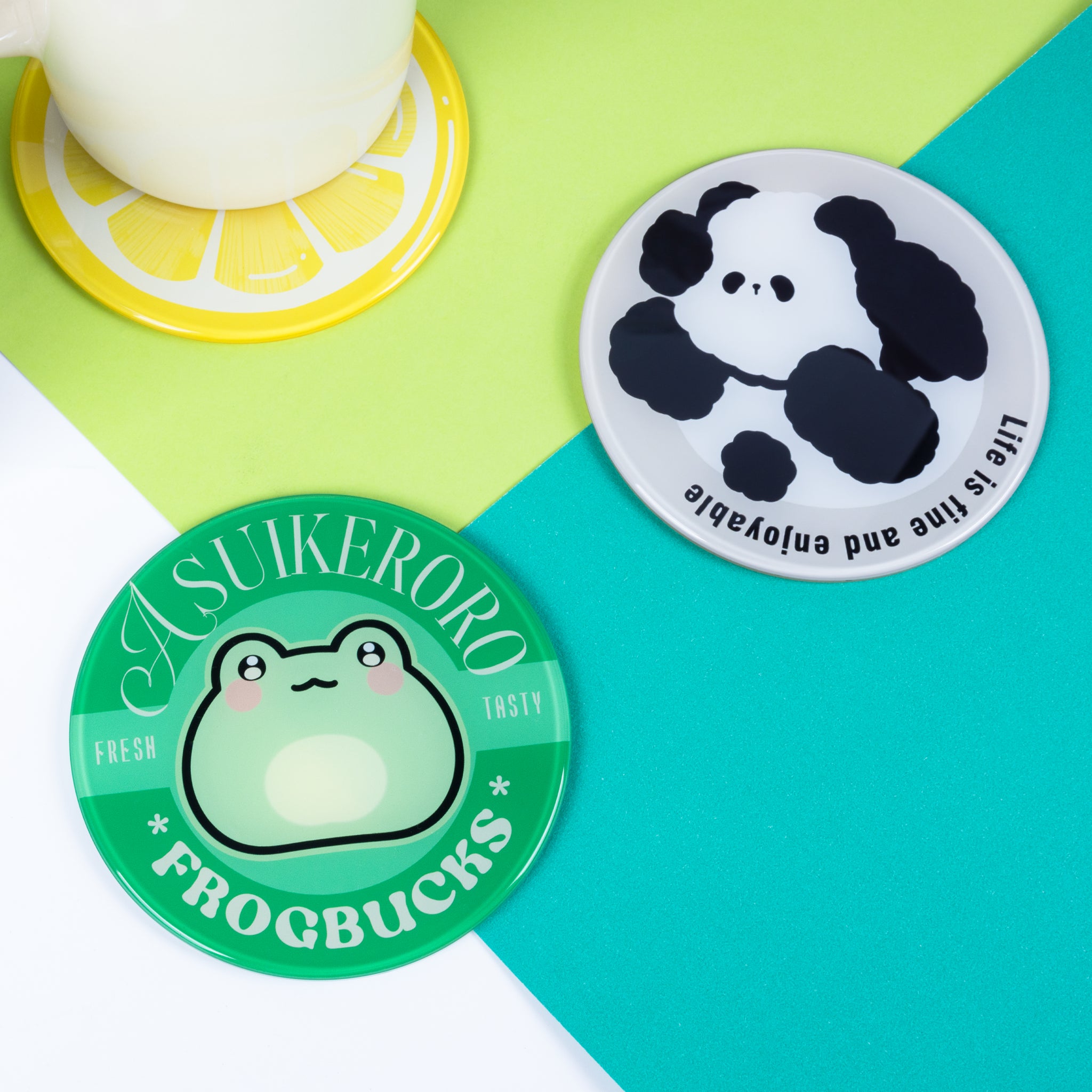 Custom acrylic coasters