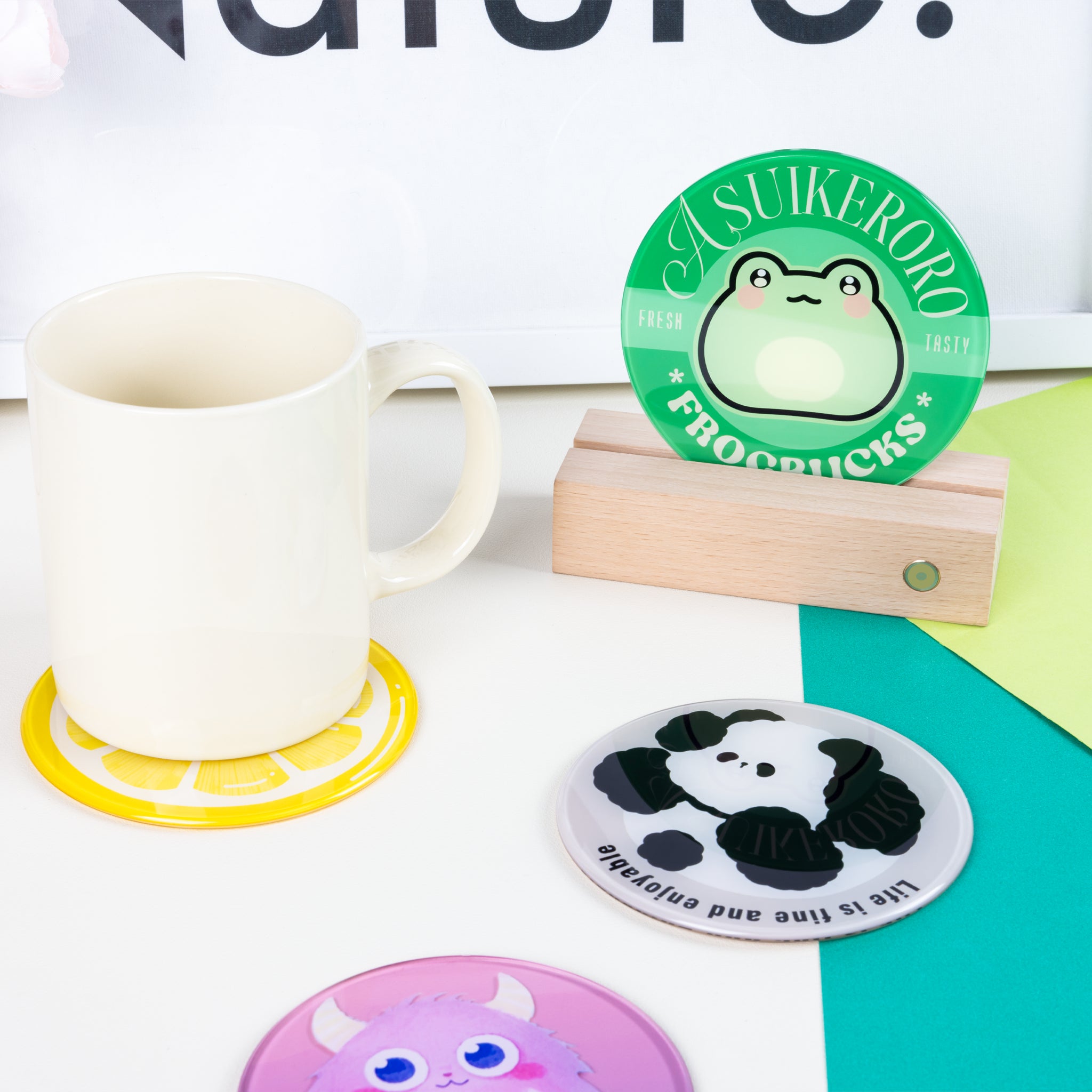 Custom acrylic coasters