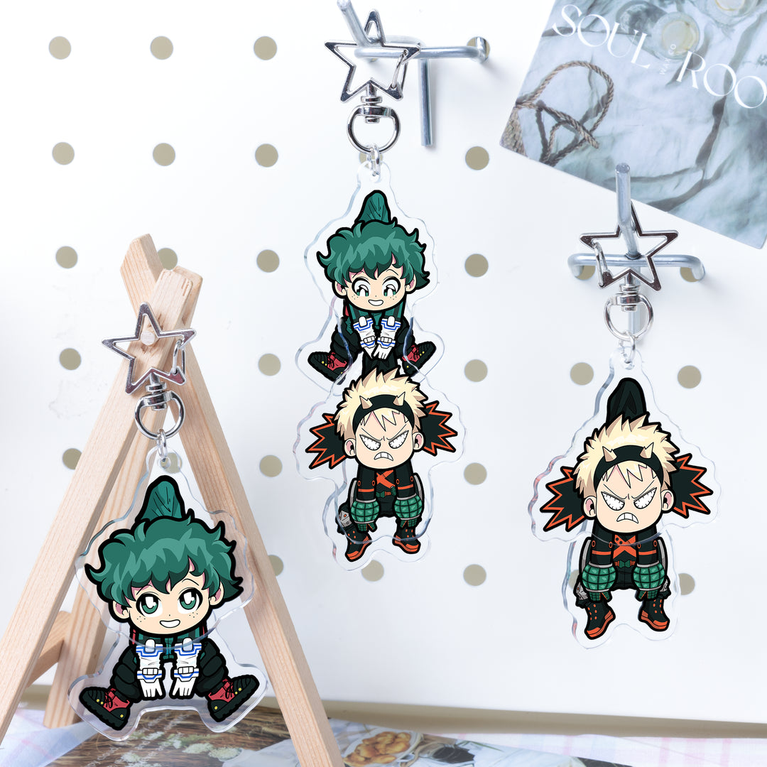 Mha keychains