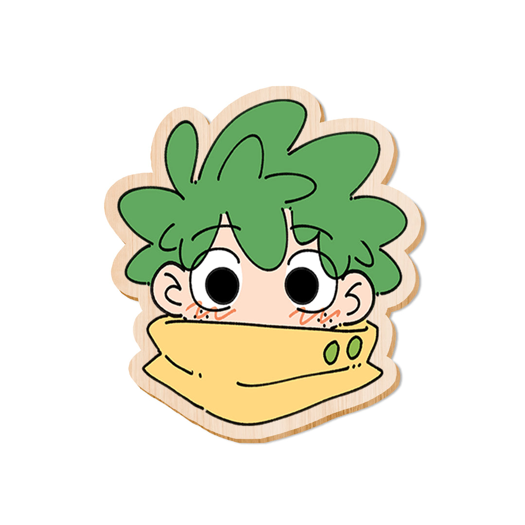 Custom Wooden Pins Badges
