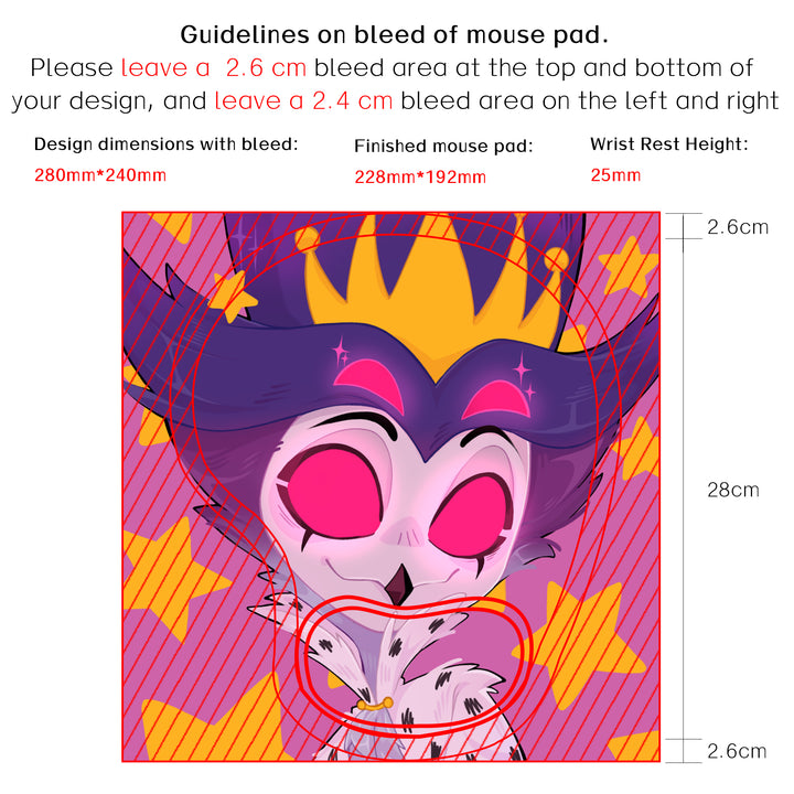 Custom 3D Mouse Pad With Wrist Support