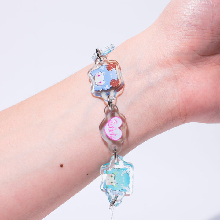 Custom Acrylic Charms Bracelet