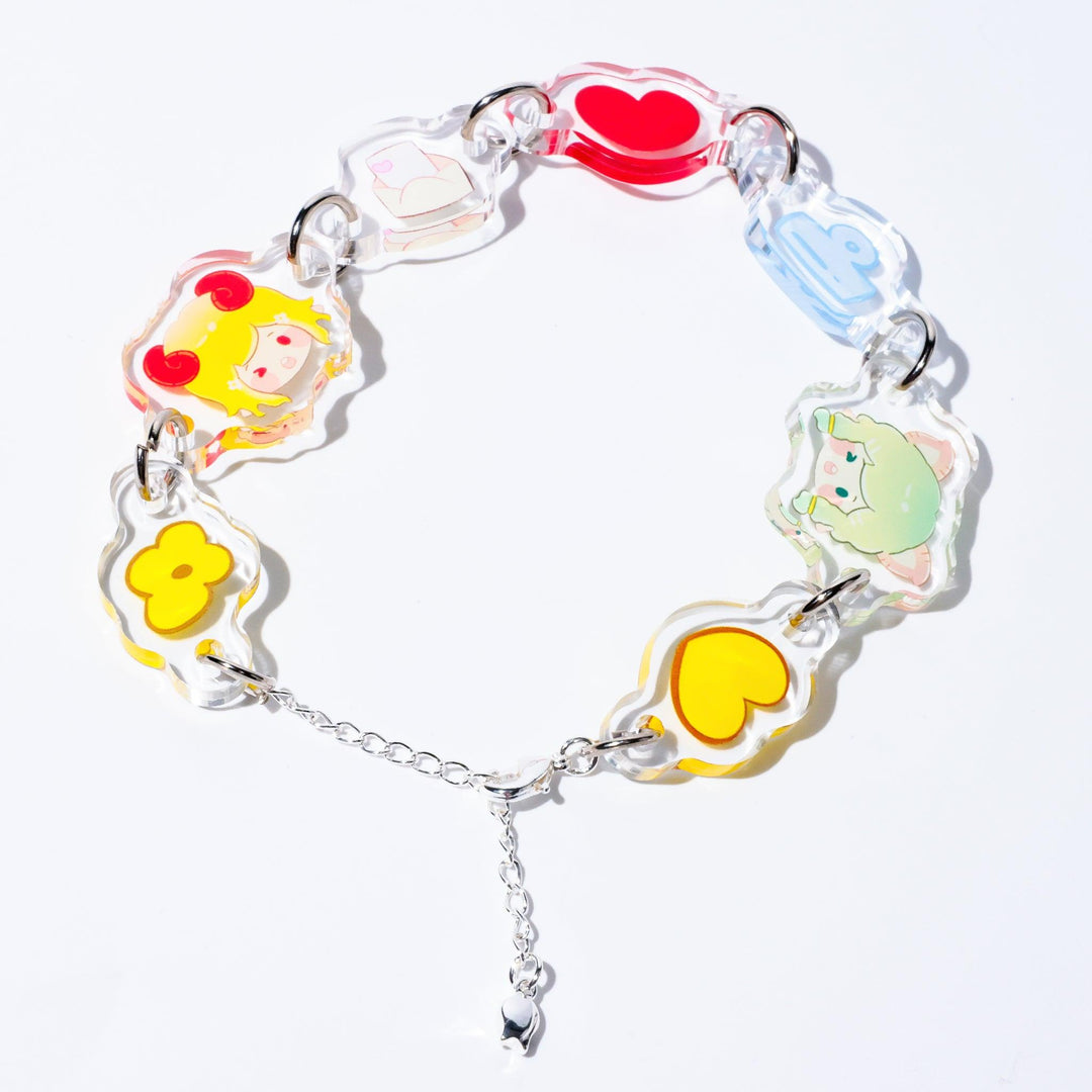 Custom Acrylic Charms Bracelet