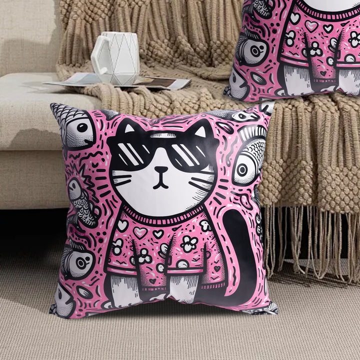 Almohada artística de PU personalizada
