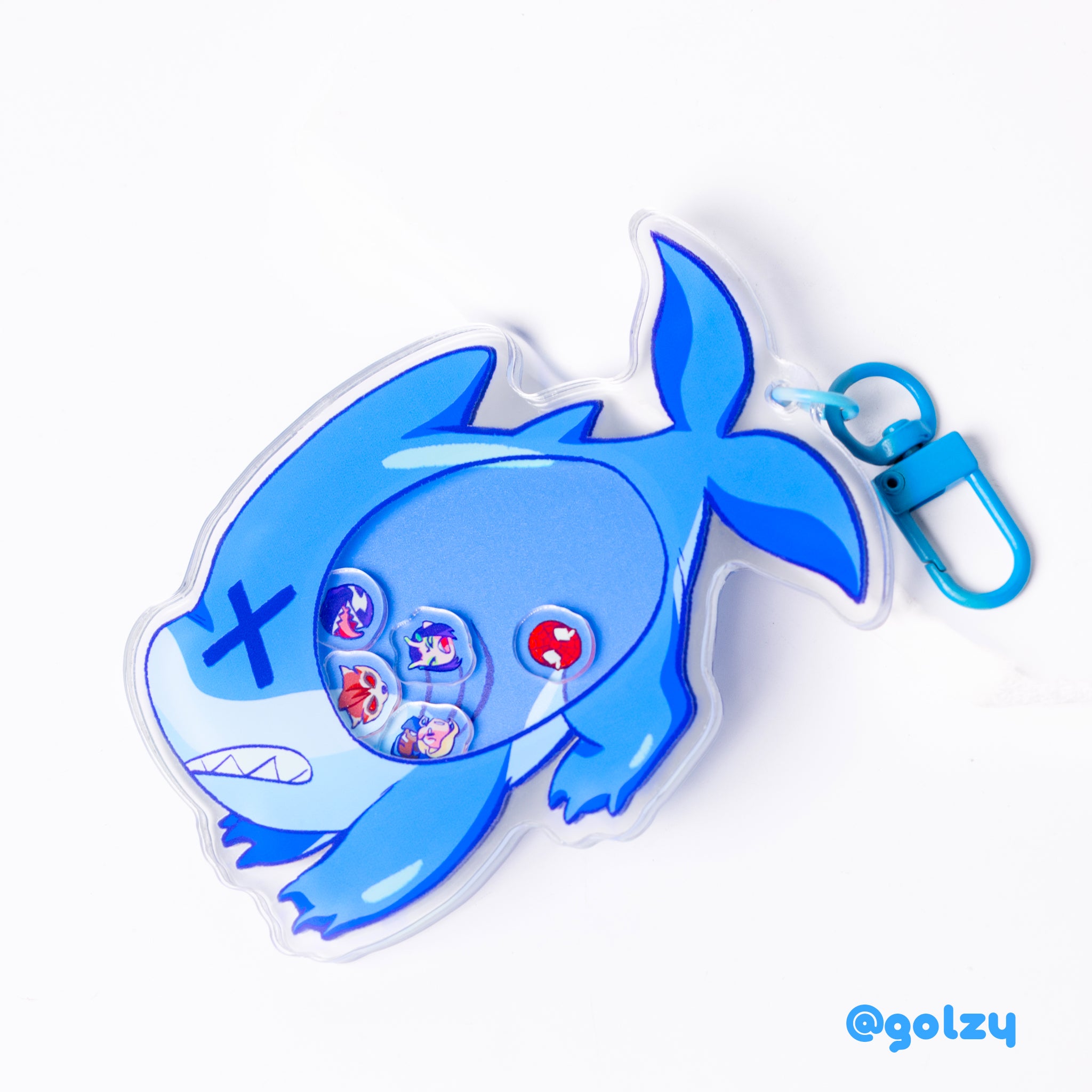 Custom Shaker Acrylic Keychains | ZoArtix Charms Manufacturer