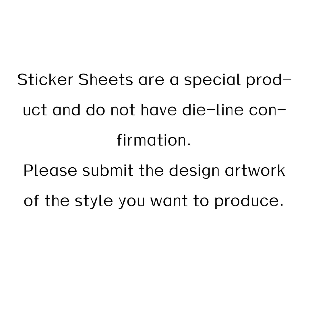 Custom Kiss Cut Sticker Sheets