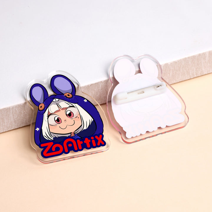 Custom Acrylic Pins - ZoArtix