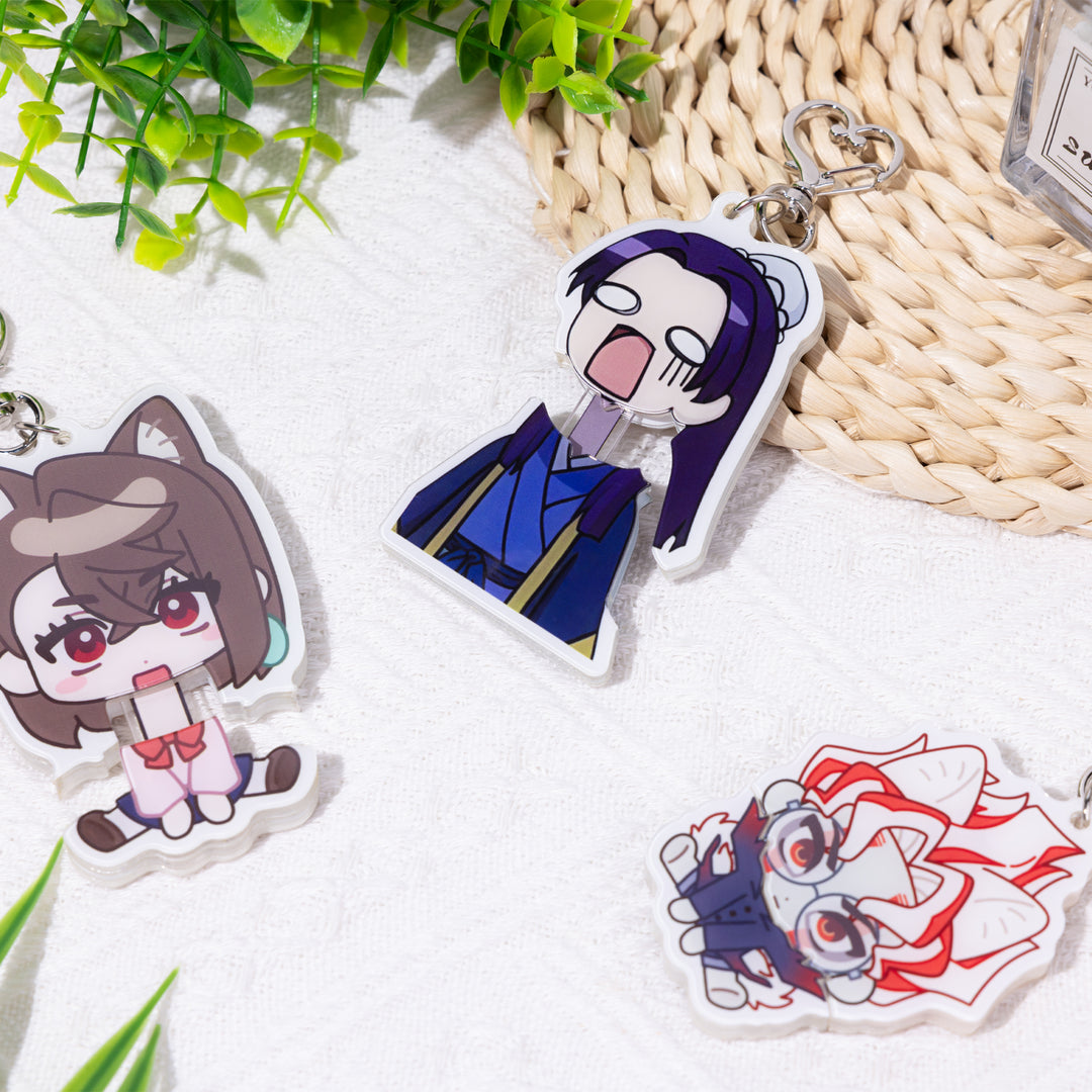 Custom Acrylic Openable Magnet Slide-Out Puzzle Charms - ZoArtix