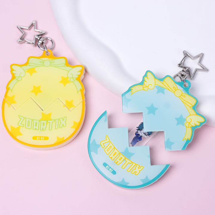 Custom Acrylic Openable Magnet Slide-Out Puzzle Charms - ZoArtix