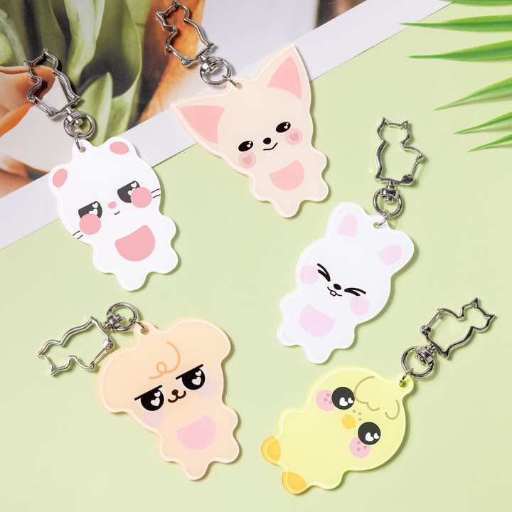 Custom Full Bleed Acrylic Keychains