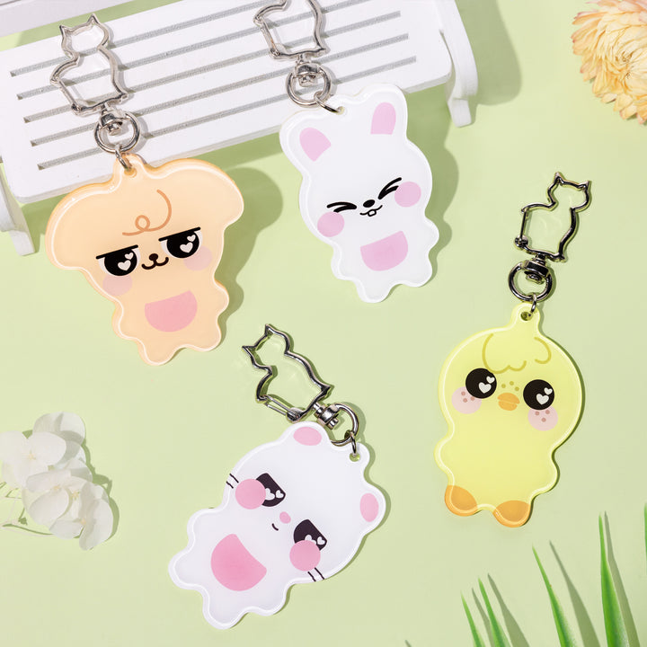 Custom Full Bleed Acrylic Keychains