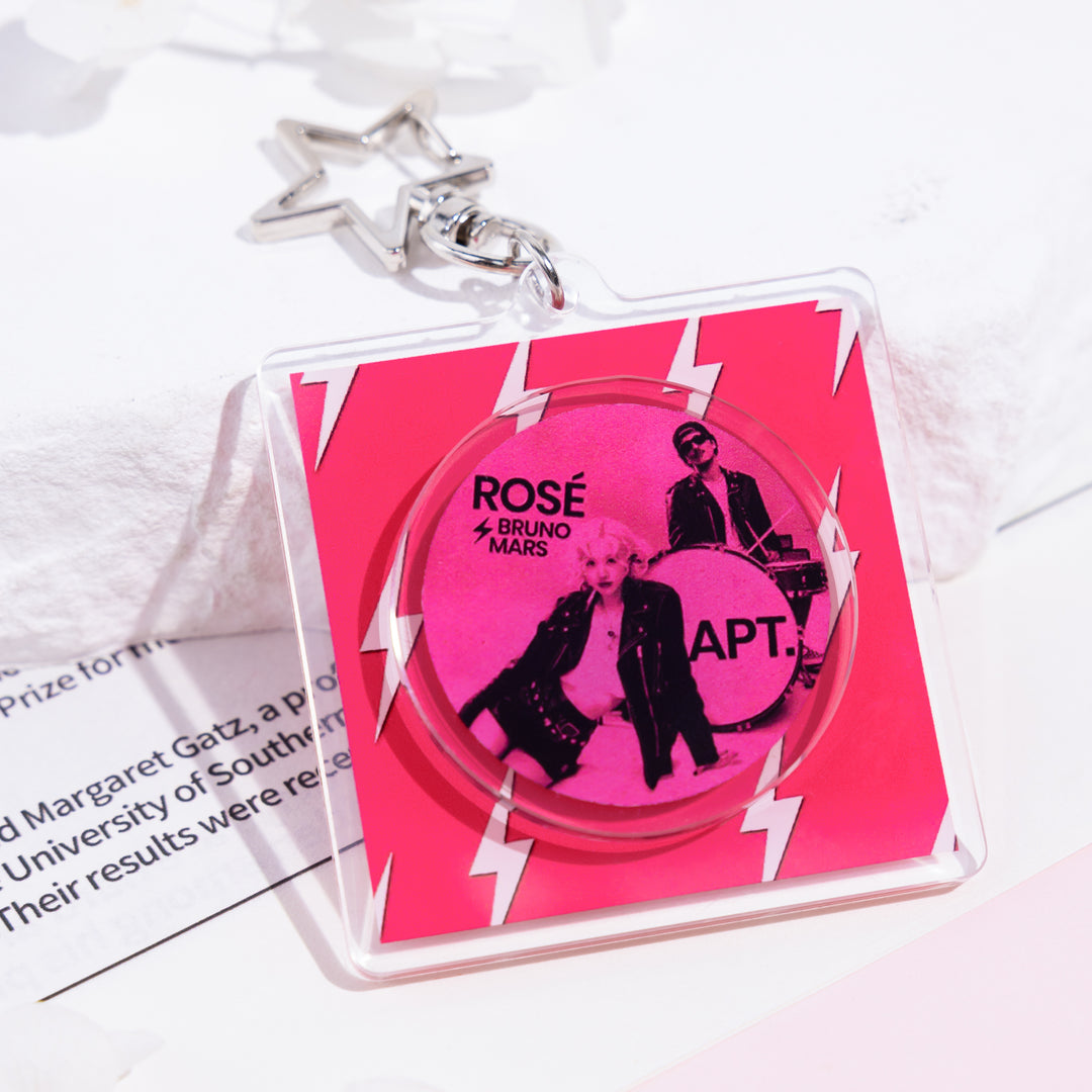 Custom Acrylic Spinning Keychains - ZoArtix