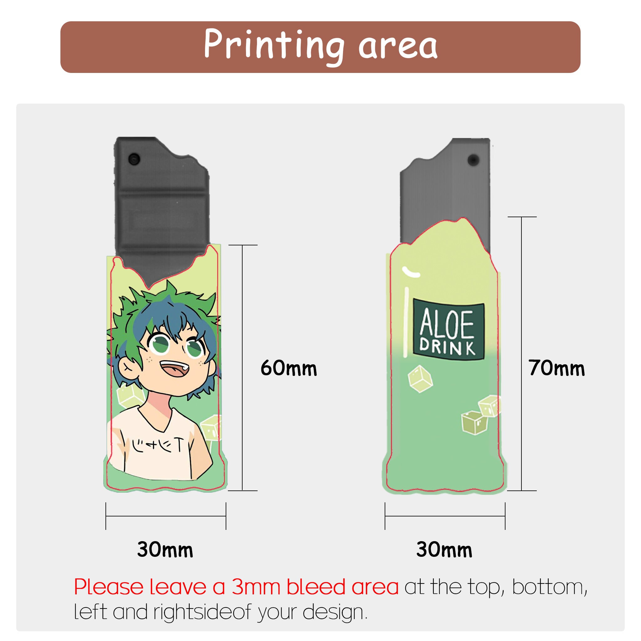 Custom Mini Chocolate Bar Charms