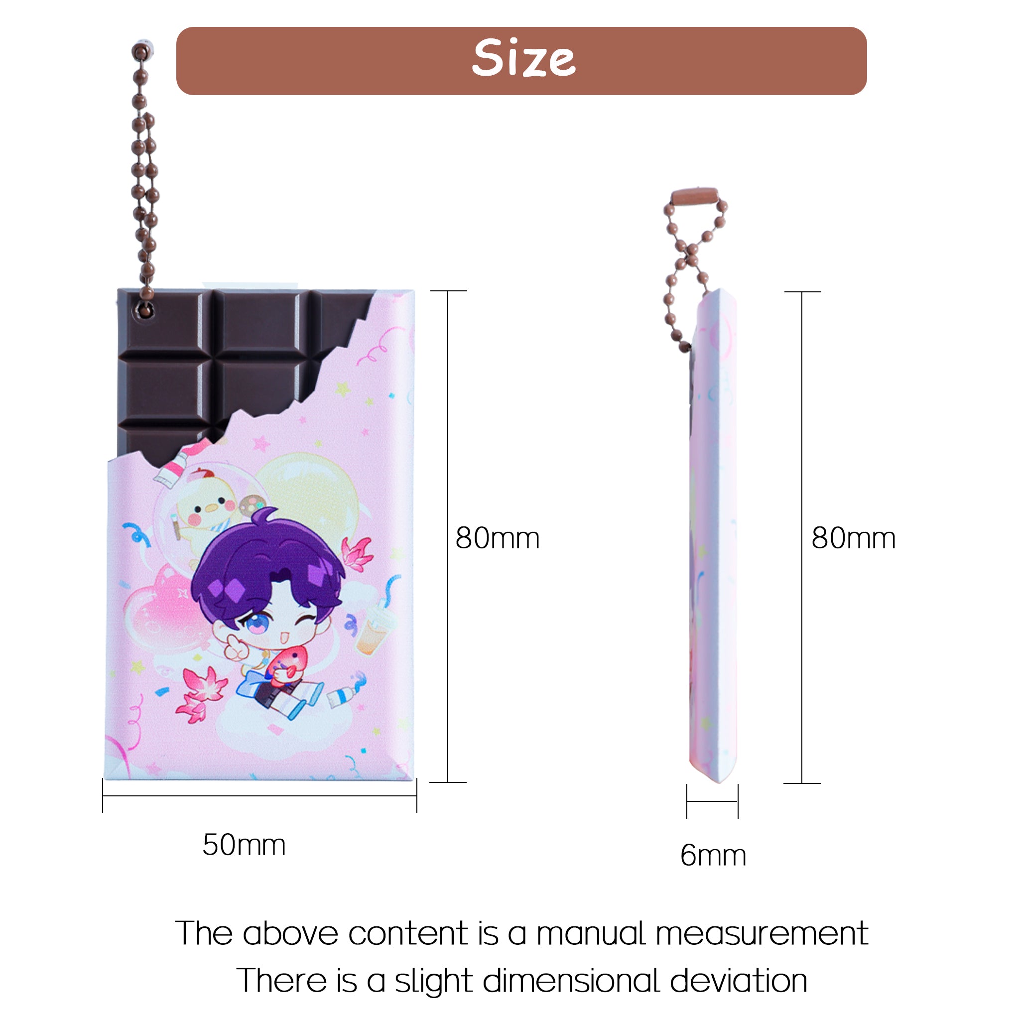 Custom Chocolate Keychains