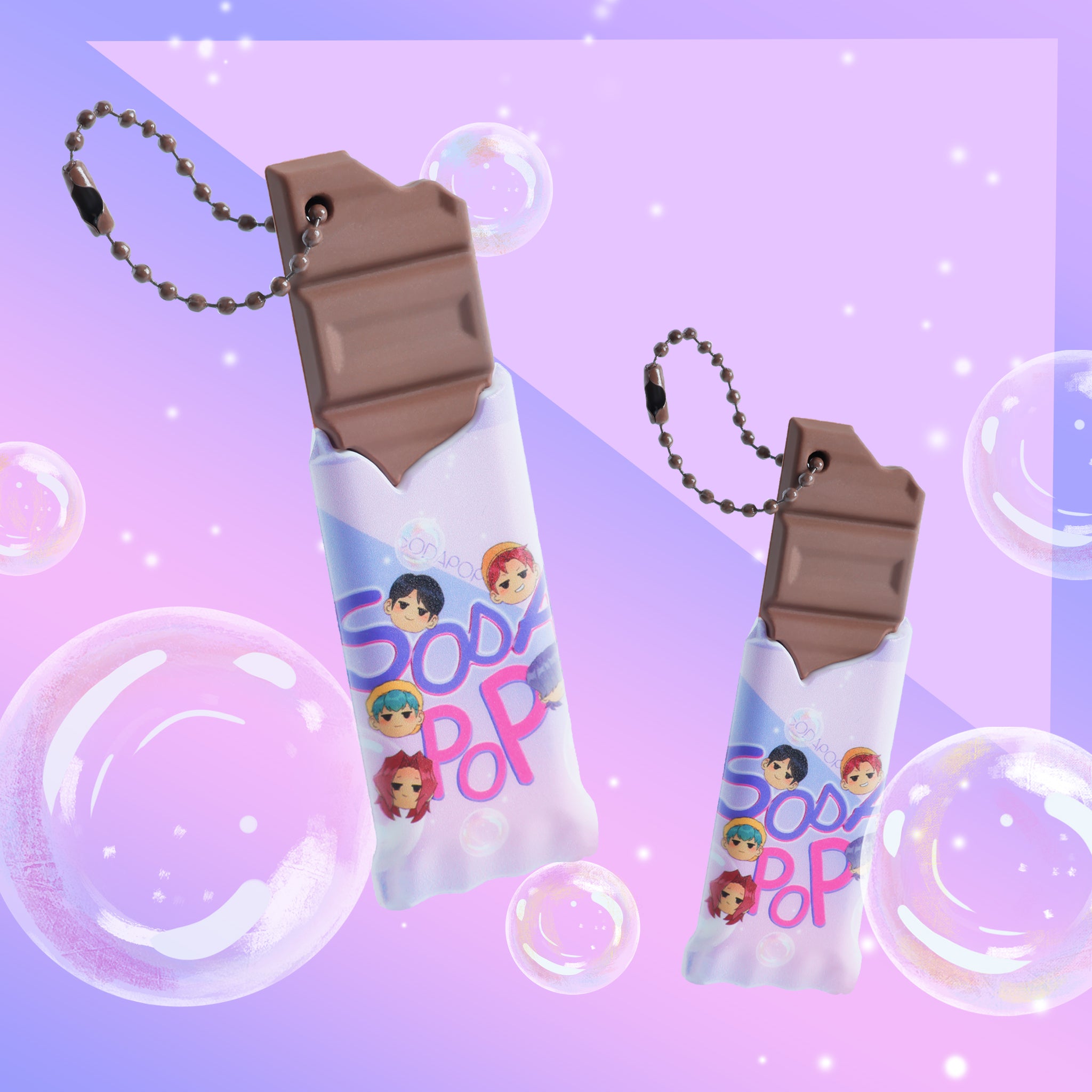 Custom Mini Chocolate Bar Charms